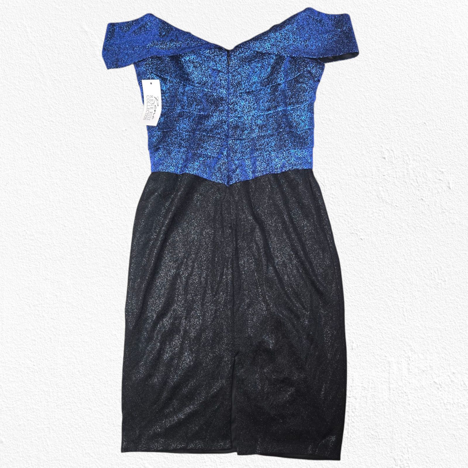 Other Rene Ruiz Collection Off Shoulder Metallic Dress Size 8 Size M / US 6-8 / IT 42-44 - 14 Thumbnail