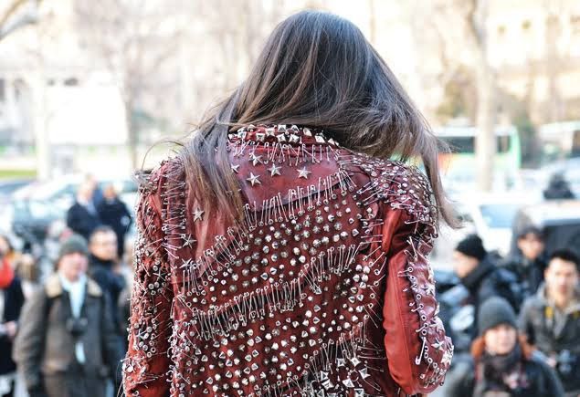 Balmain Balmain Decarnin SS11 Runway Safety Pin Stud Leather Jacket Size XS / US 0-2 / IT 36-38 - 4 Thumbnail