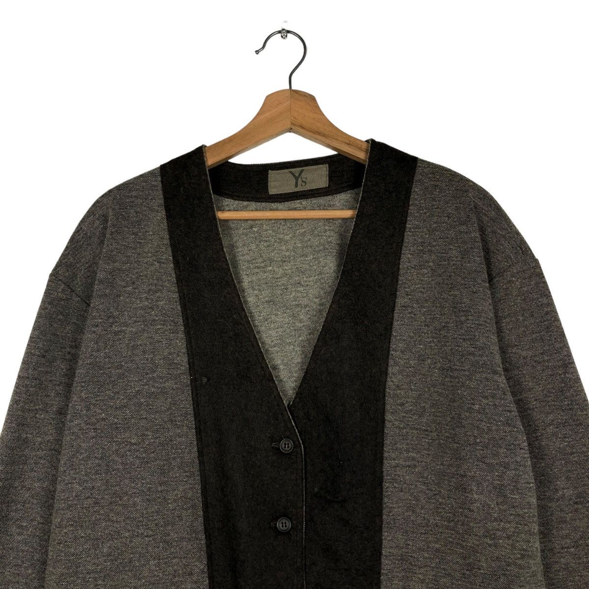 Yohji Yamamoto 🔥VINTAGE WOOL CROPPED BIKER JACKET Y’S YOHJI YAMAMOTO Size US M / EU 48-50 / 2 - 3 Thumbnail