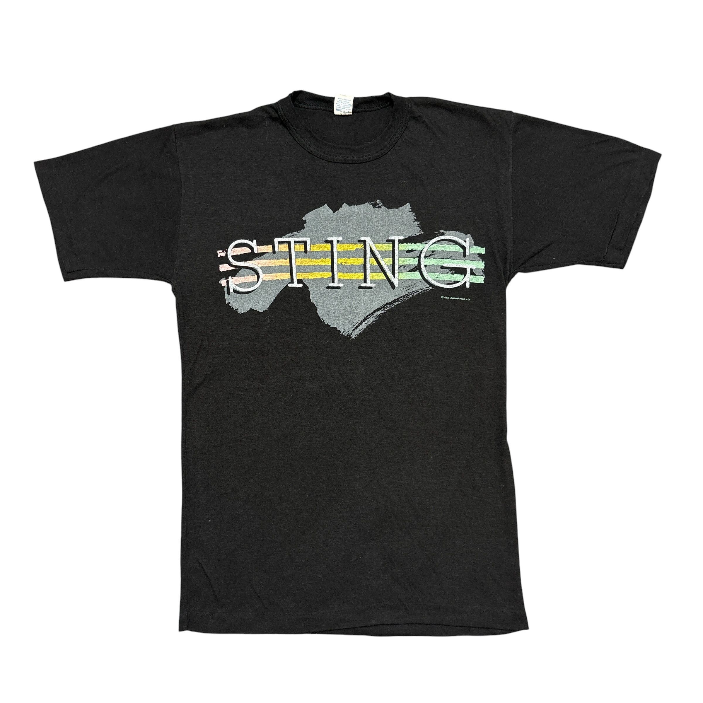 Band Tees Vintage Sting Shirt 80s Tour Single Stitch Rock Band Tee Size US S / EU 44-46 / 1 - 1 Thumbnail