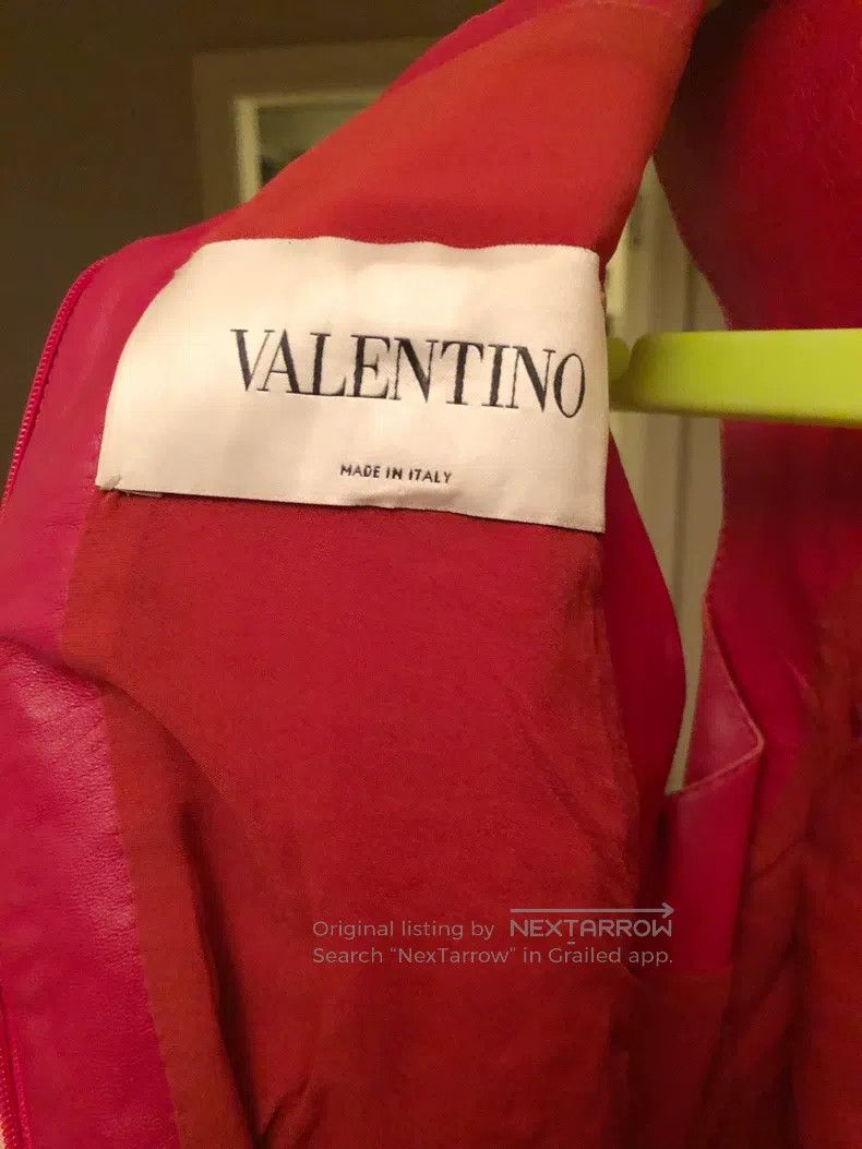 Valentino Valentino Lambskin dress Size M / US 6-8 / IT 42-44 - 3 Thumbnail