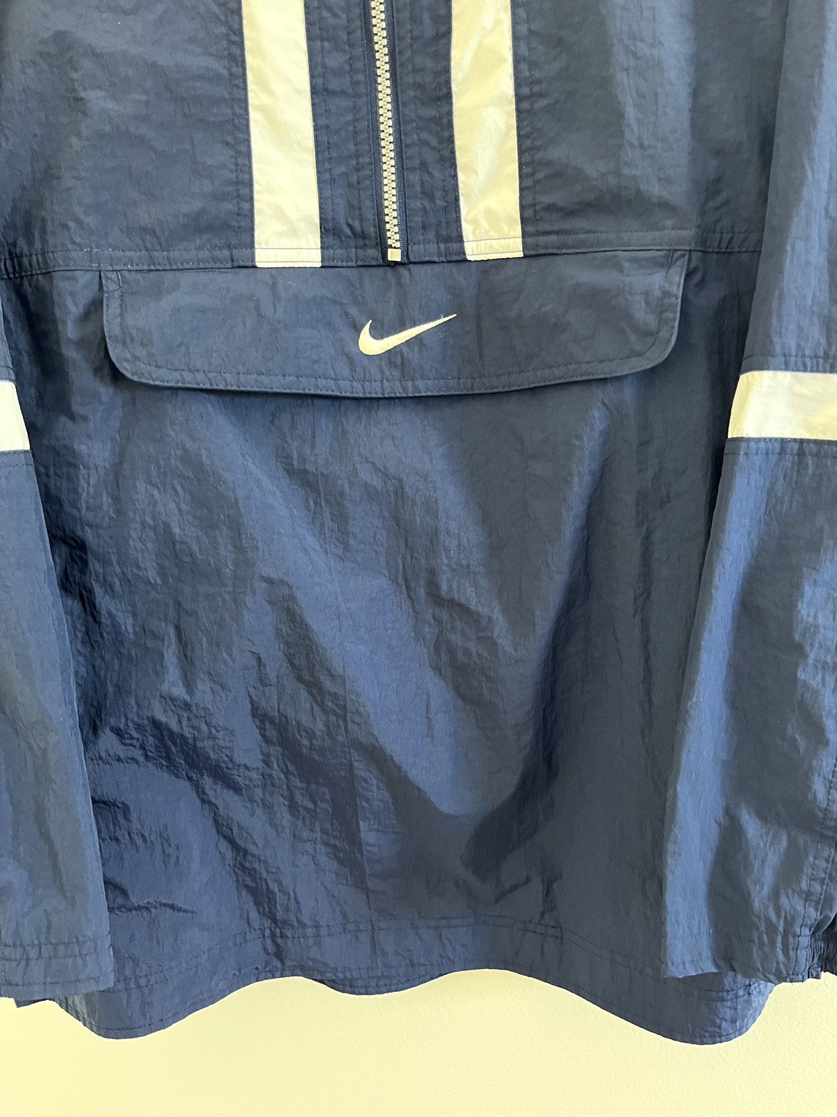 Nike × Vintage Vintage 90’s Nike Anorak Jacket Size US M / EU 48-50 / 2 - 2 Thumbnail