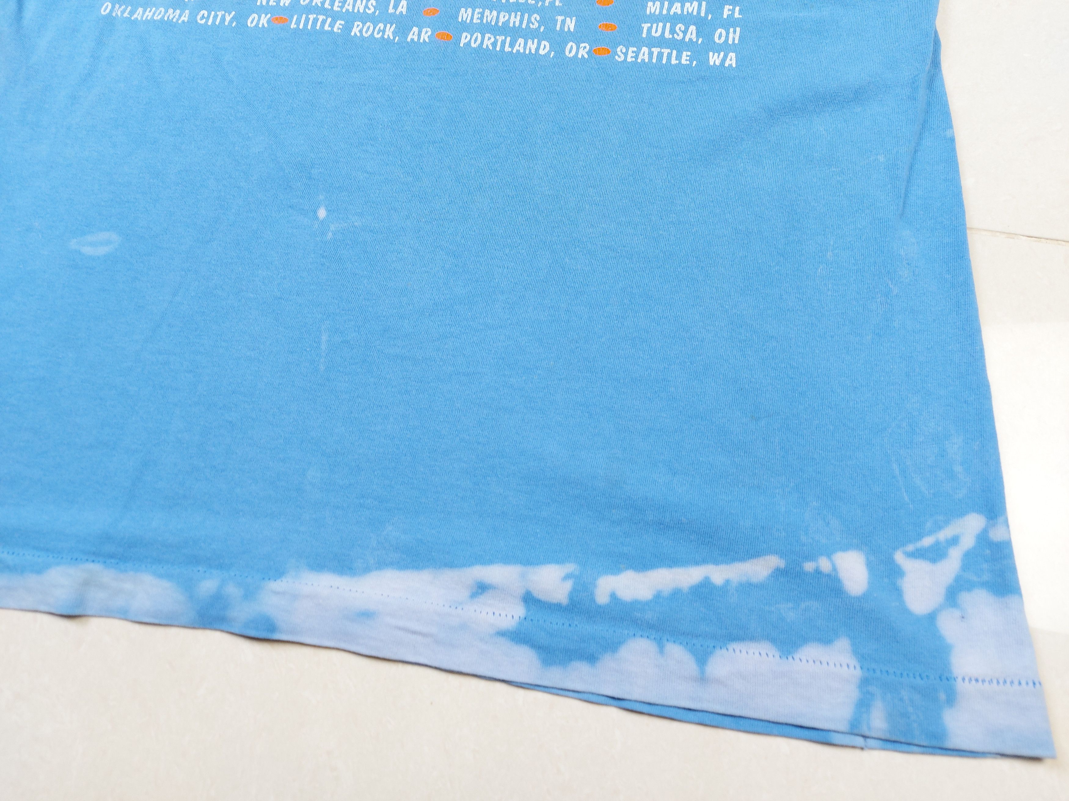 Nickelodeon Vintage 90s 1994 Nickelodeon Live Tour Single-Stitch TEE Size US XL / EU 56 / 4 - 13 Thumbnail
