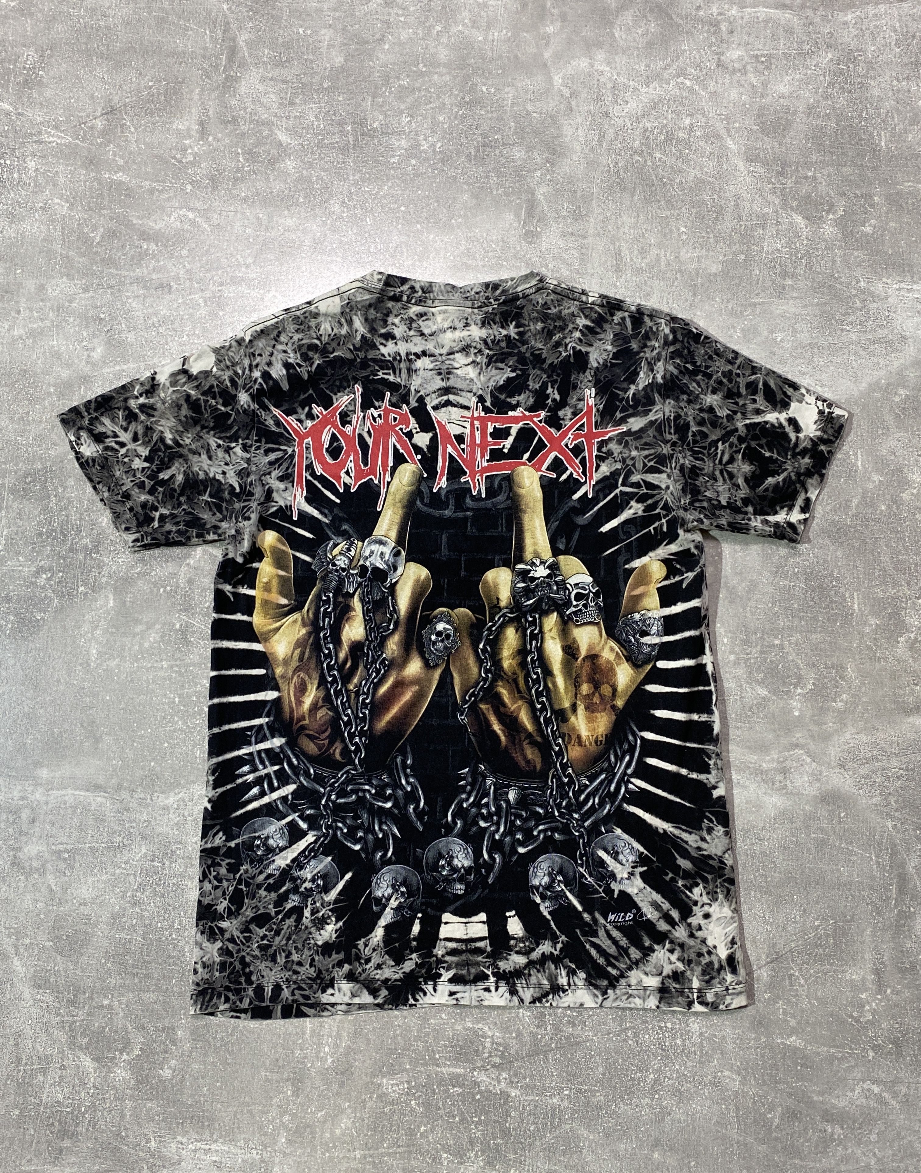 Vintage Vintage Y2K WILD "YOUR NEXT " FUCKING TEE Size US M / EU 48-50 / 2 - 2 Thumbnail