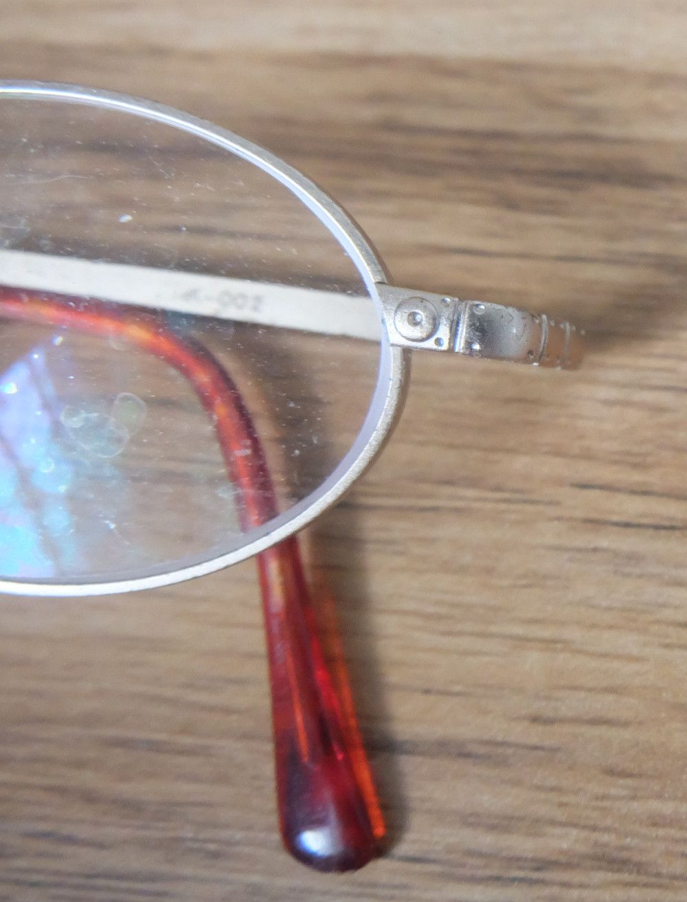 Japanese Brand Harajuku Glasses Matte Gold Size ONE SIZE - 2 Thumbnail