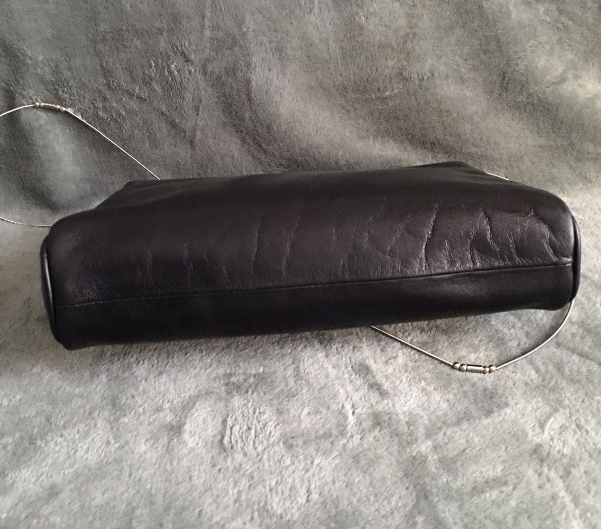 Bally BALLY Black Leather Vintage Shoulder Clutch Bag Size ONE SIZE - 7 Thumbnail