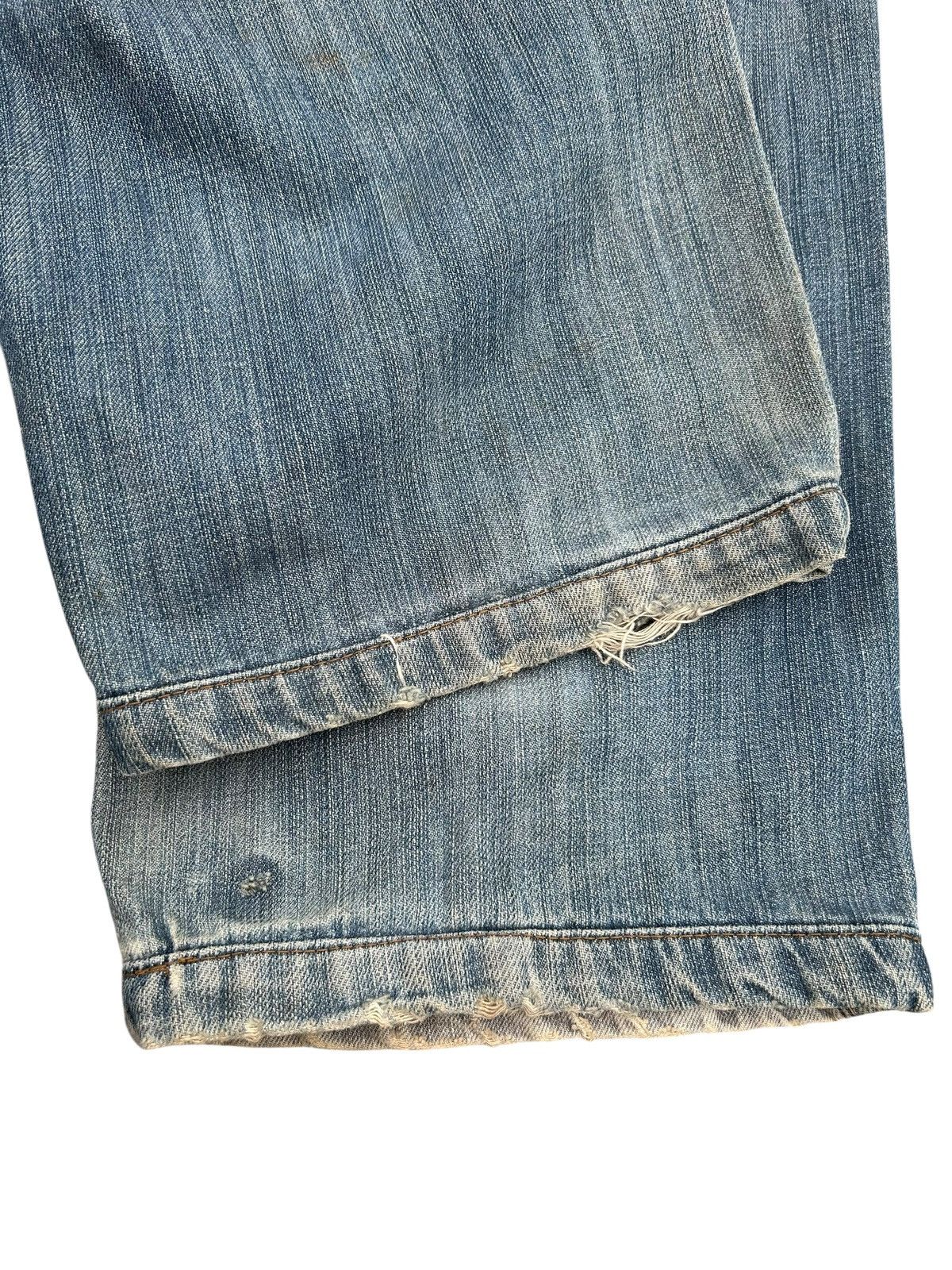 Kapital VINTAGE FUBU JEANS STREETWEAR DIRTY DENIM JEANS Size US 30 / EU 46 - 14 Thumbnail