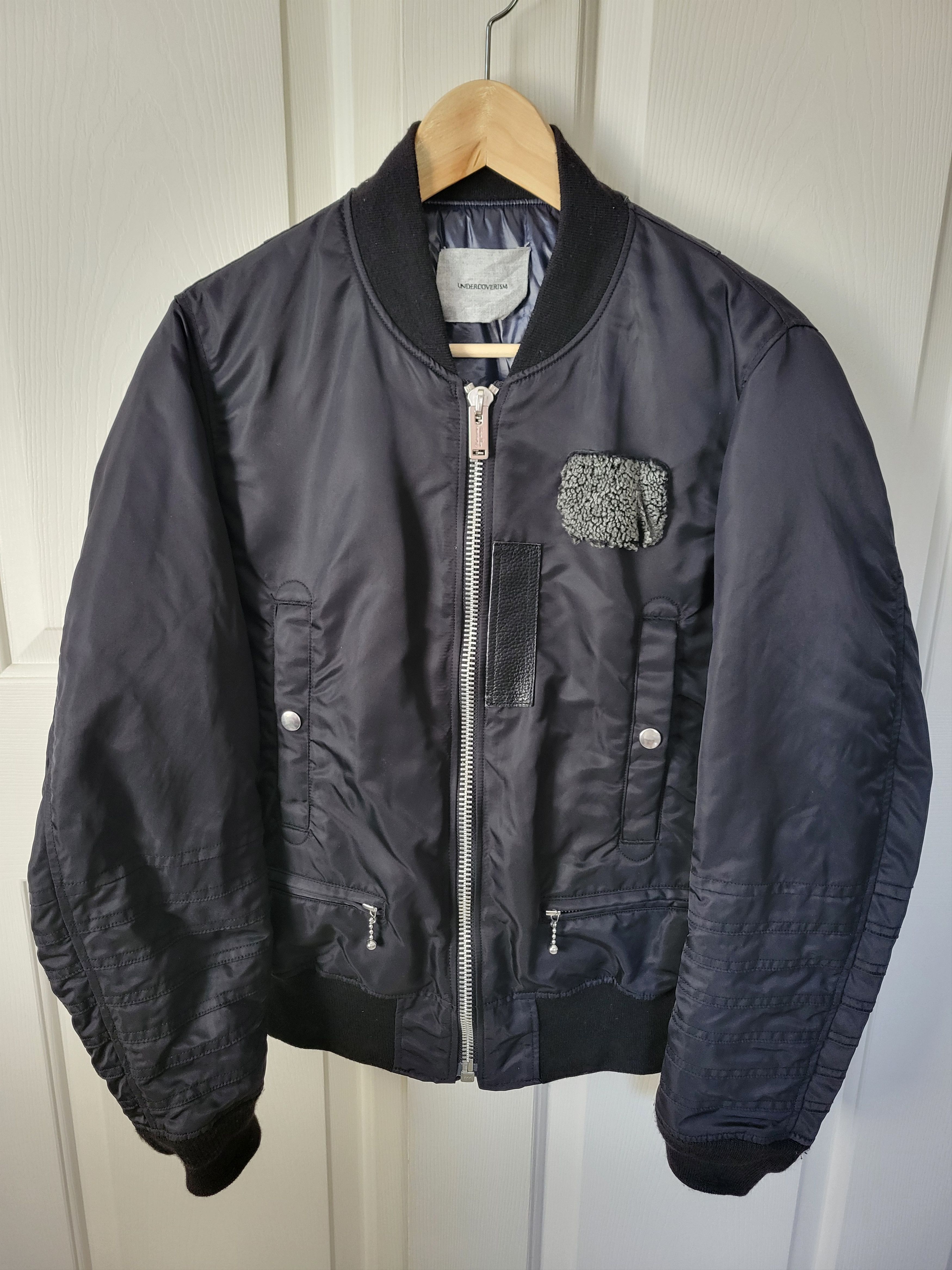 GU UNDERCOVER FREEDOM NOISE MA-1 ジャケット M Freedom Noise Gu X Undercover Ma-1 Black Blouson Jacket