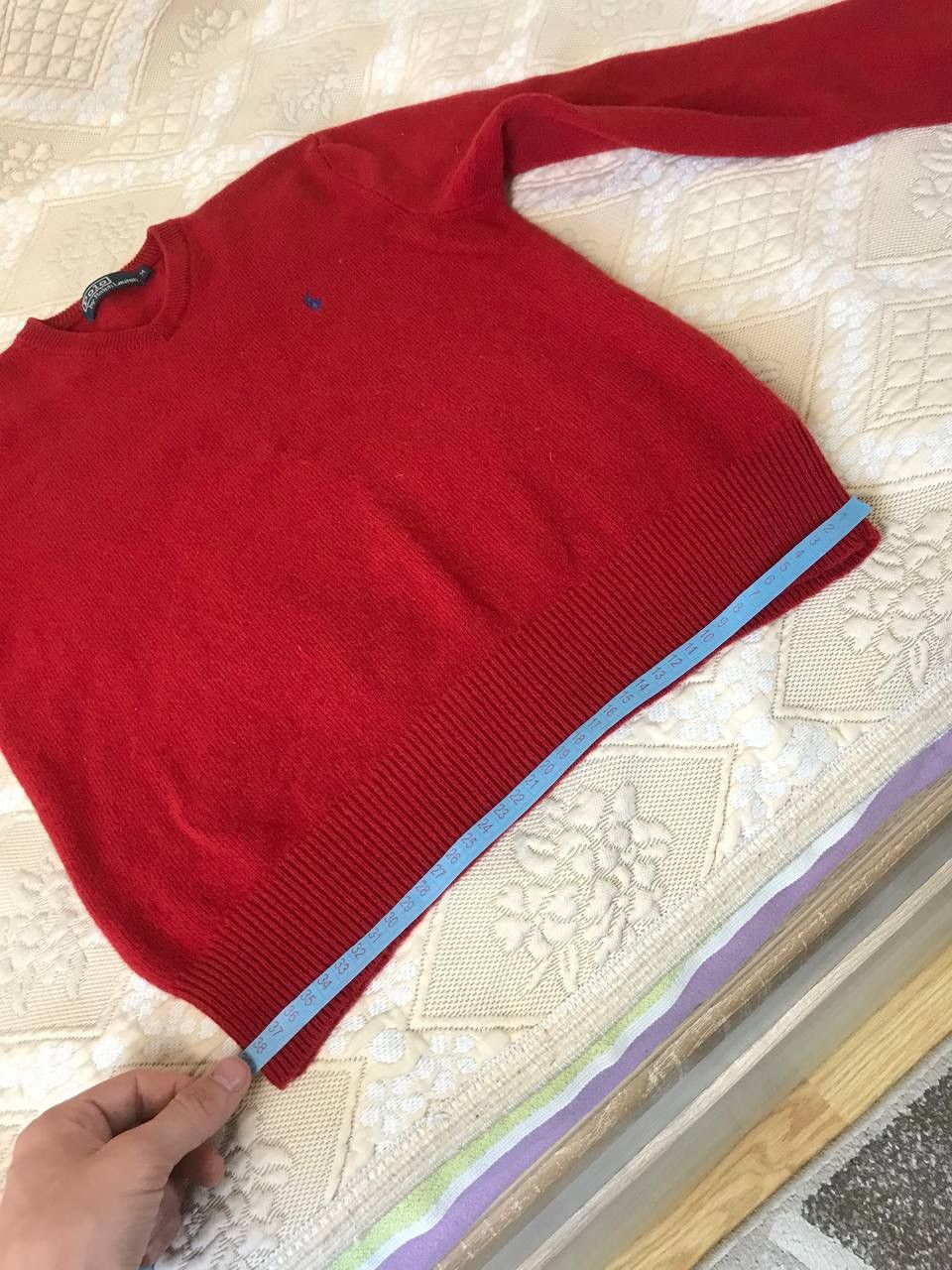 Polo Ralph Lauren 🔥 Vintage Polo Ralph Lauren Wool Sweater Y2K Chief Keef Logo Size US M / EU 48-50 / 2 - 12 Thumbnail