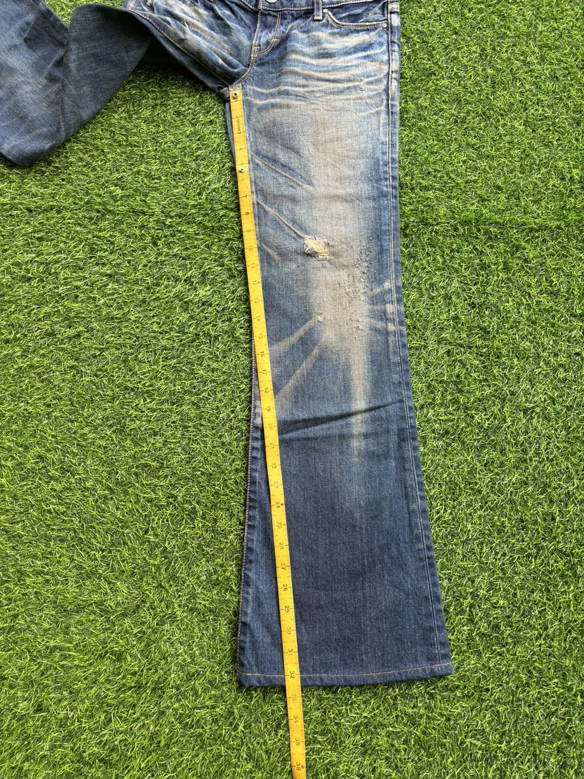 Hysteric Glamour Flare Vintage Stooge Ifsixwasnine Style Jeans Size US 30 / EU 46 - 14 Thumbnail