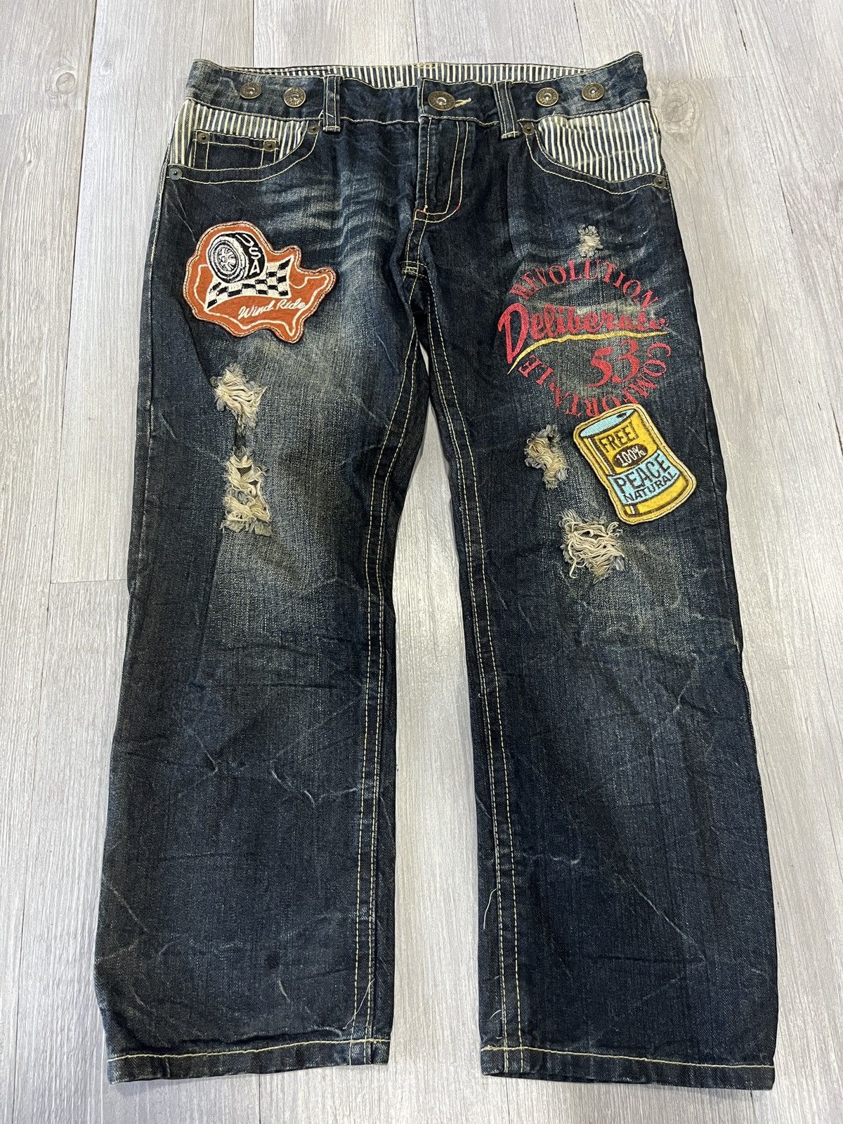 Hysteric Glamour Vintage Usa ride jeans Size US 32 / EU 48 - 2 Thumbnail