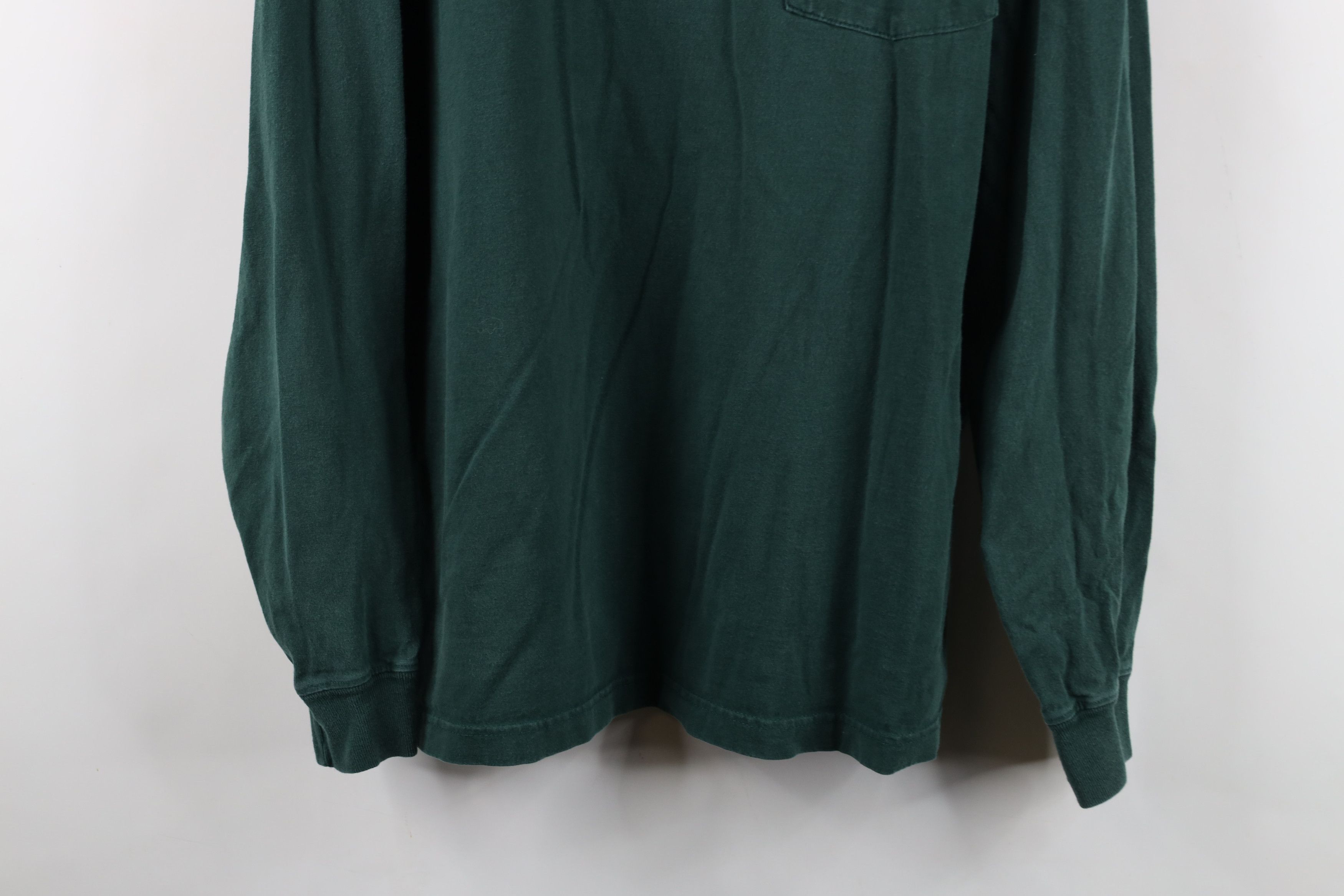 Carhartt Vintage Y2K Carhartt Spell Long Sleeve T-Shirt Green Cotton Size US L / EU 52-54 / 3 - 3 Thumbnail