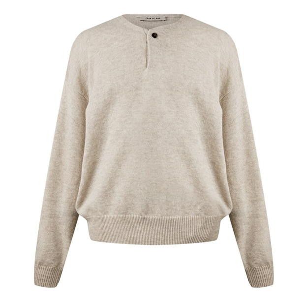 Fear of God Knit Henley Jumper Size US XL / EU 56 / 4 - 5 Thumbnail