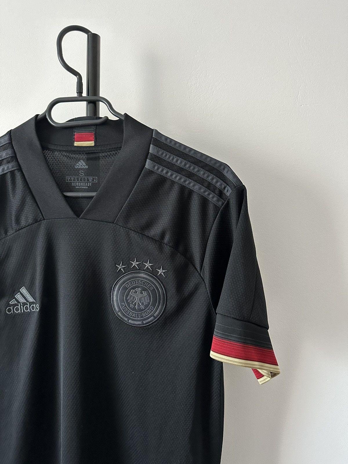 Adidas 2020 Germany Adidas Away Soccer football jersey shirt Size US S / EU 44-46 / 1 - 2 Thumbnail
