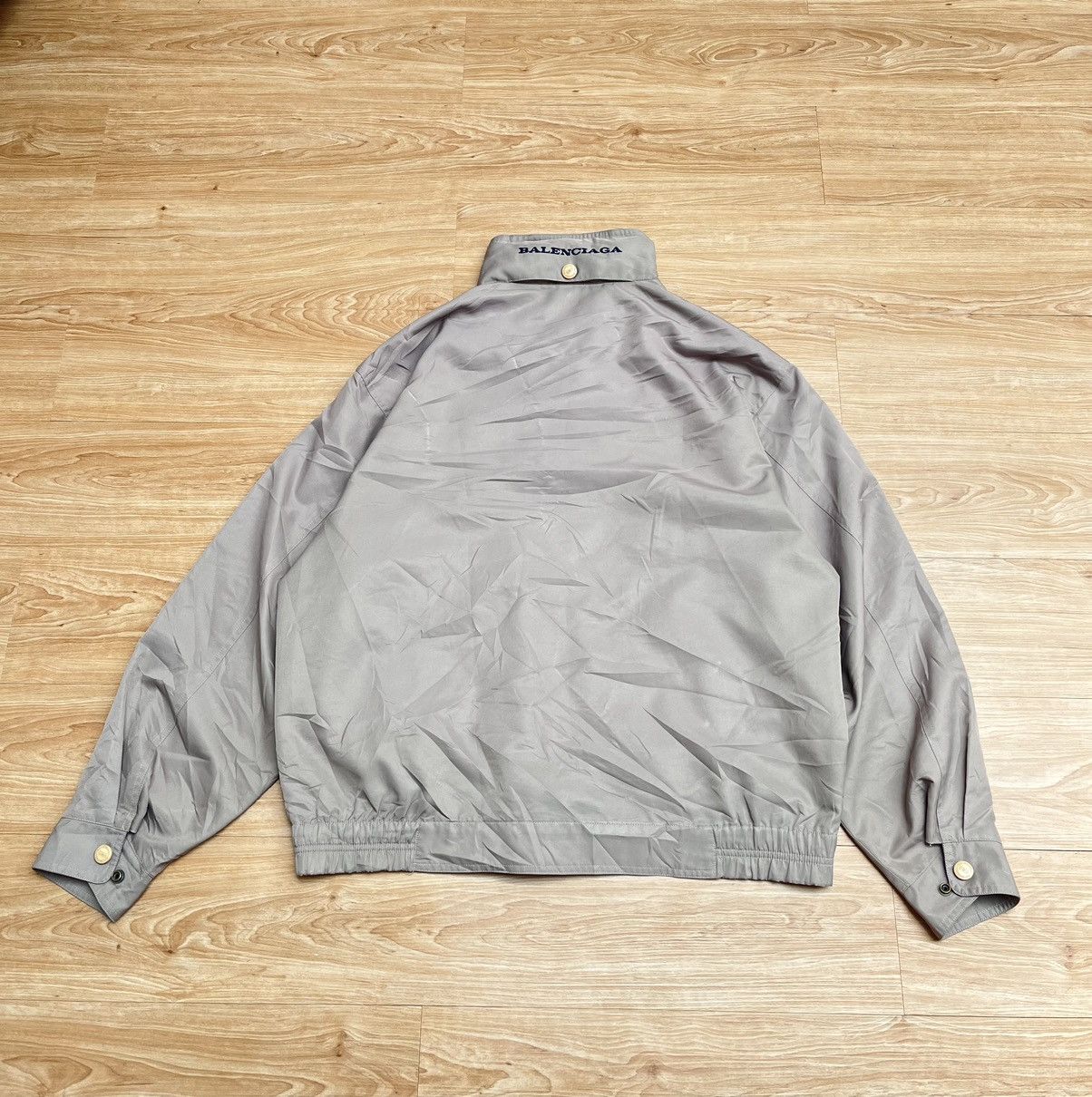 Balenciaga Balenciaga Paris Vintage Jacket Big Logo Hideen Hood Size US L / EU 52-54 / 3 - 2 Thumbnail