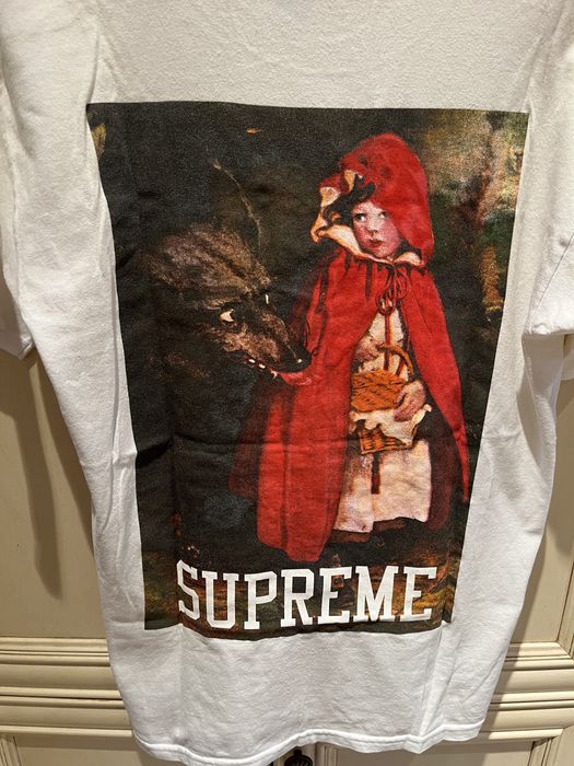 Supreme red riding hood hot sale tee