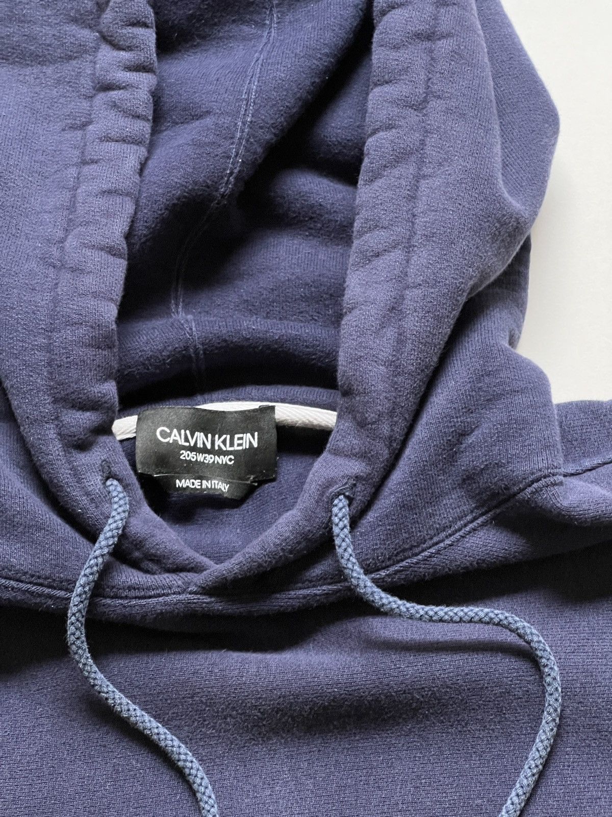 Calvin Klein 205W39NYC Calvin Klein 205W39NYC by Raf Simons Navy Hoodie Size US S / EU 44-46 / 1 - 5 Thumbnail