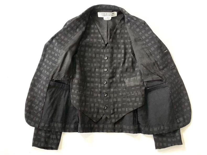 Comme des Garcons Comme Des Garcons Double-layer suit jacket made of wool Size XS / US 0-2 / IT 36-38 - 1 Thumbnail