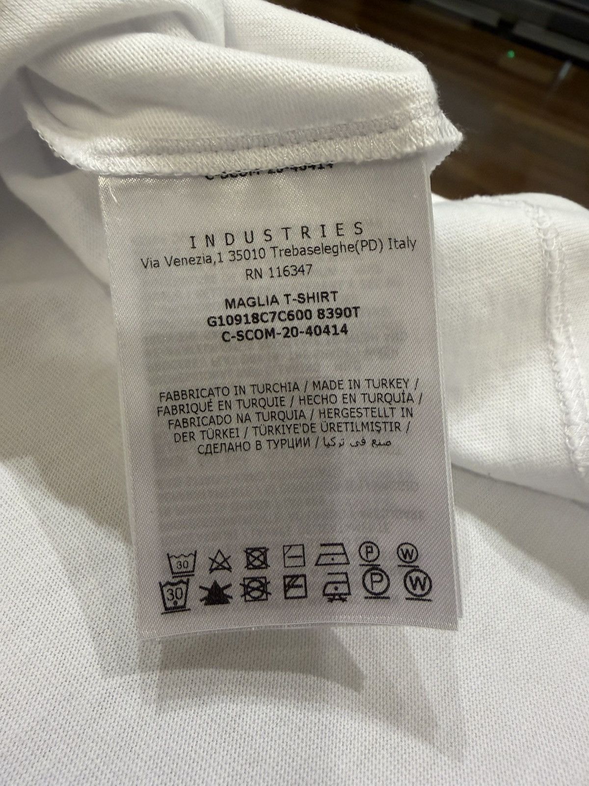 Moncler Moncler Embroidered Tee - White Size US L / EU 52-54 / 3 - 4 Thumbnail