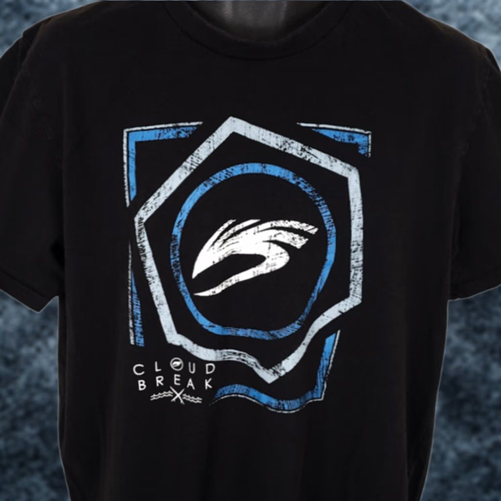 Vintage Cloudbreak Surfer T Shirt Mens Size XL Black Surf Surfing Streetwear Size US XL / EU 56 / 4 - 1 Thumbnail