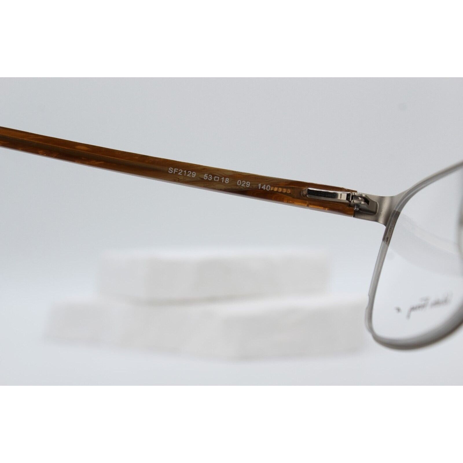 Salvatore Ferragamo Ferragamo SF2129 29 Eyeglasses - Gunmetal, 53-18-140 Size ONE SIZE - 6 Thumbnail
