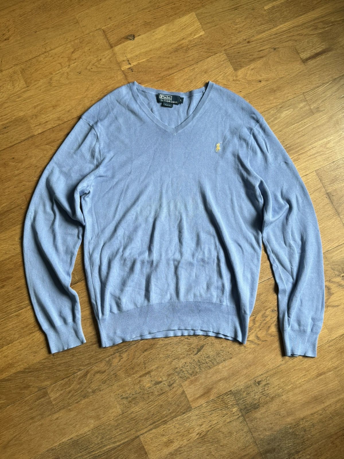 Polo Ralph Lauren × Vintage Vintage Sweater Polo Ralph Lauren Size US L / EU 52-54 / 3 - 1 Thumbnail
