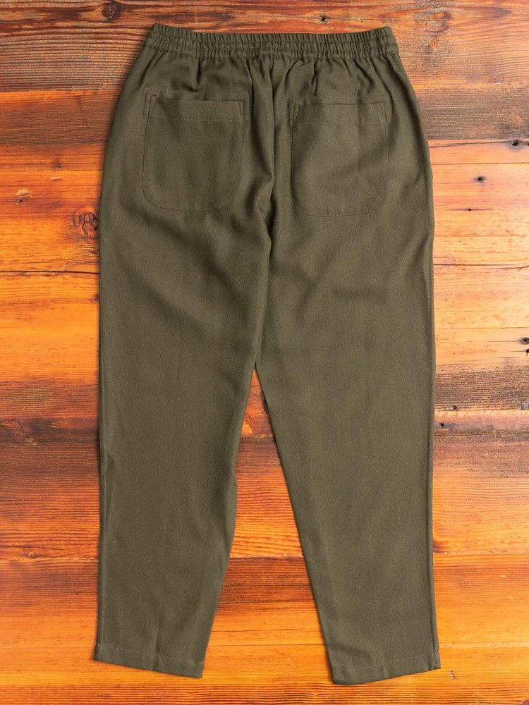 3sixteen Drawstring Pant Forest Wool Gabardine Size US 31 - 4 Thumbnail