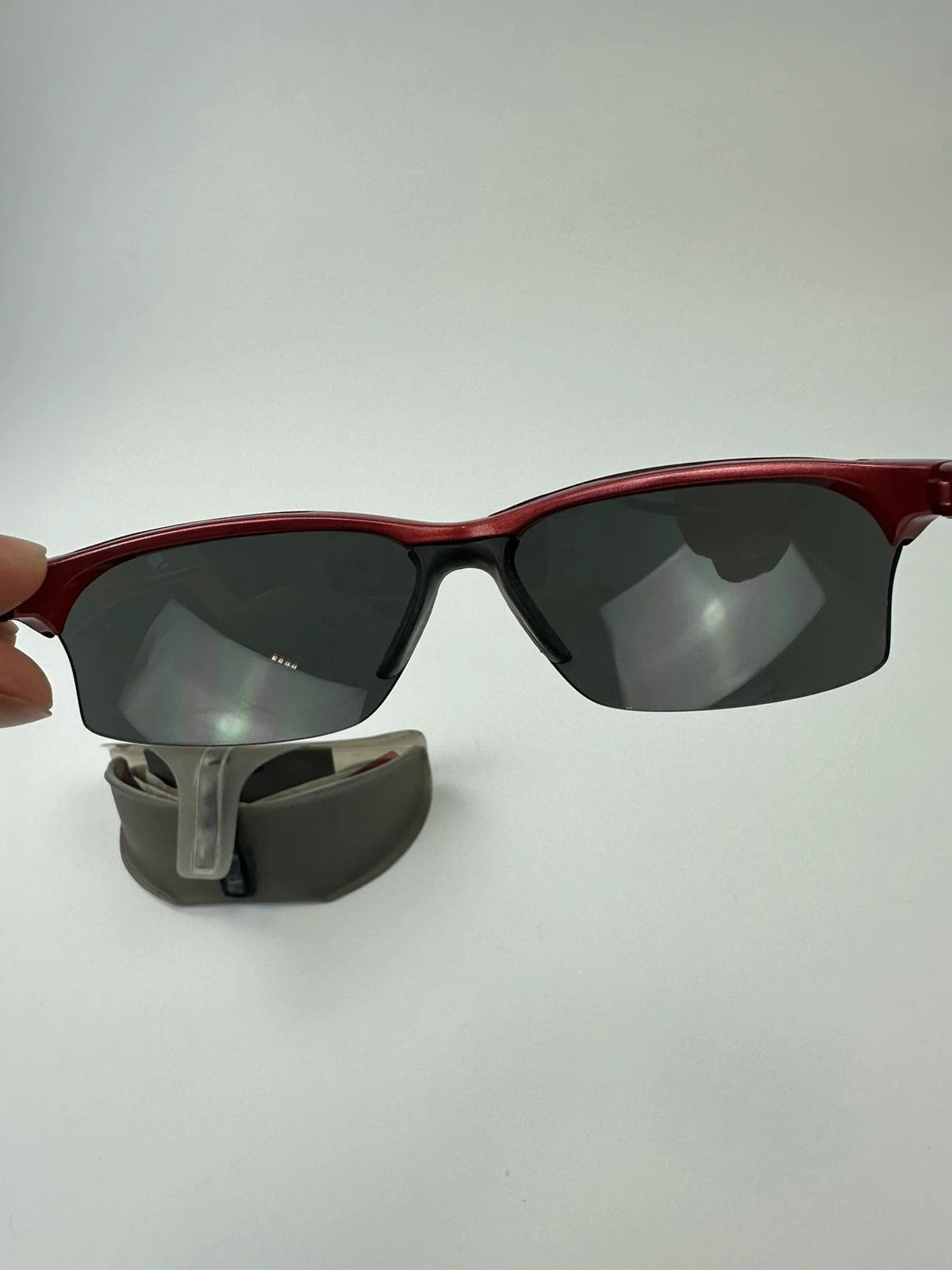 Prada Prada Sport 00’s Red & Black Sunglasses Size ONE SIZE - 9 Thumbnail
