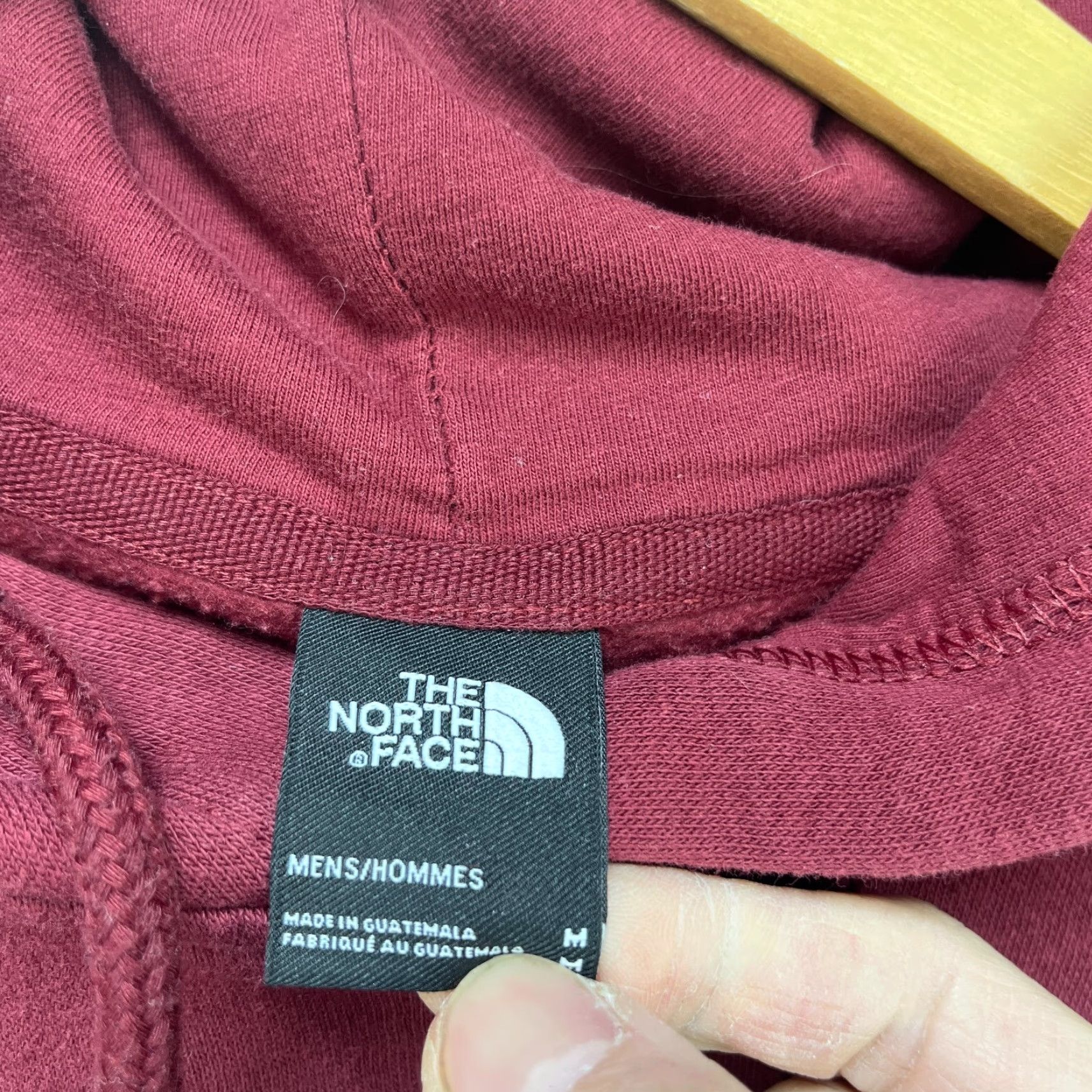 The North Face VINTAGE The North Face Hoodie M Red Mens Size US M / EU 48-50 / 2 - 5 Thumbnail