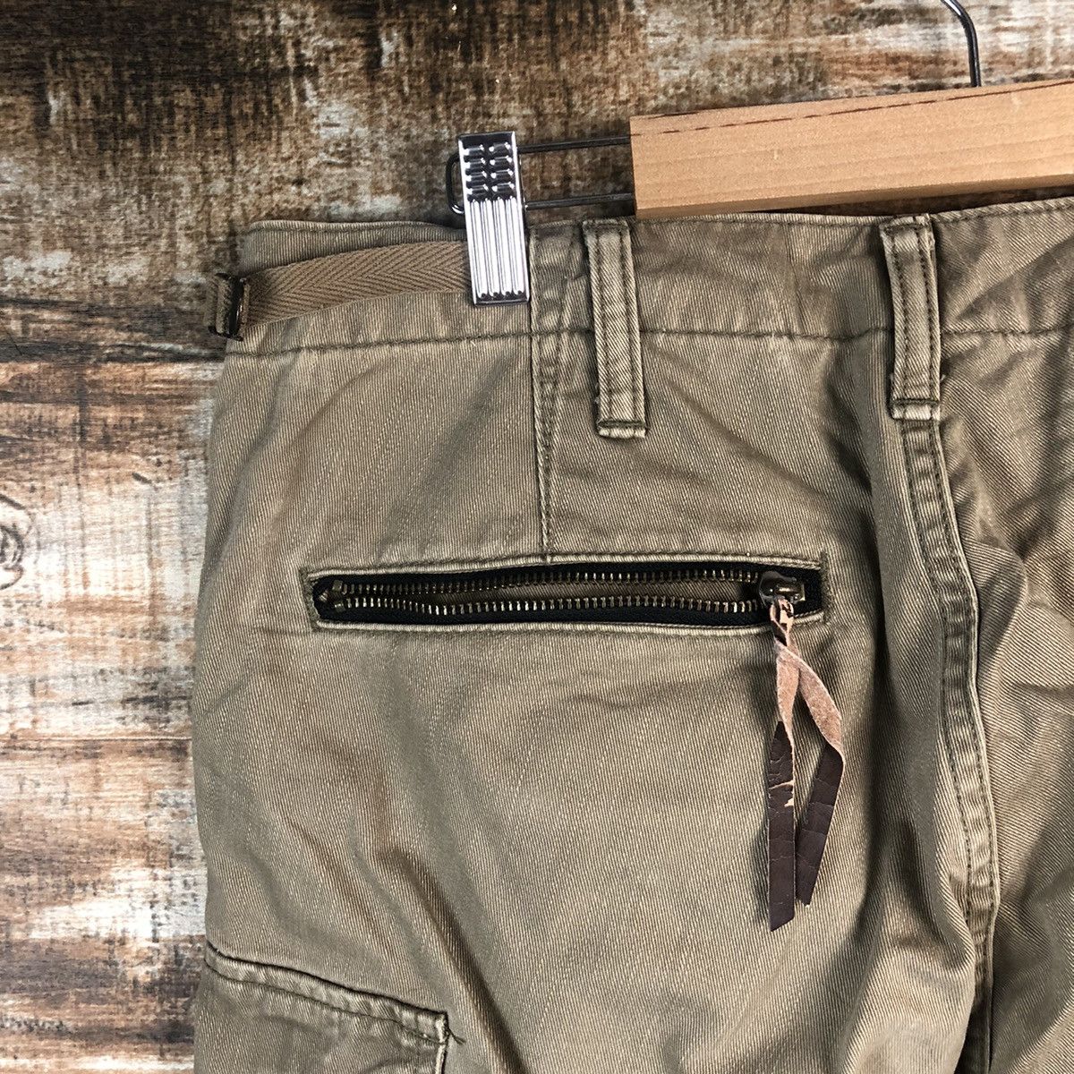 Edwin Edwin Brown Cargo utility tactical Multipocket Pants #A2570 Size US 31 - 17 Thumbnail