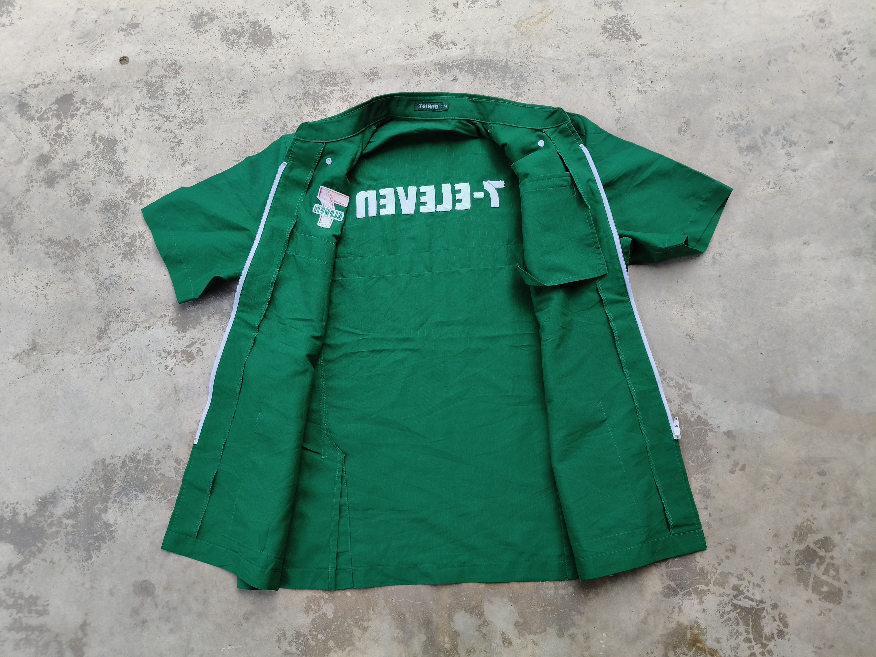 Japanese Brand 7-elevan Workers Zipper Shirt Size US M / EU 48-50 / 2 - 5 Thumbnail