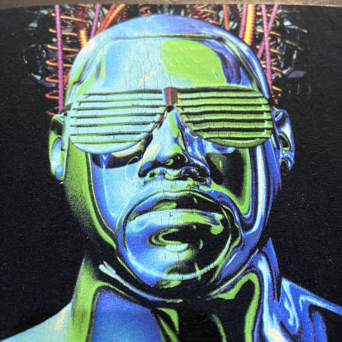 Rap Tees Vintage Y2K Kanye West Glow In The Dark Tour Promo Tee XL Size US XL / EU 56 / 4 - 6 Thumbnail