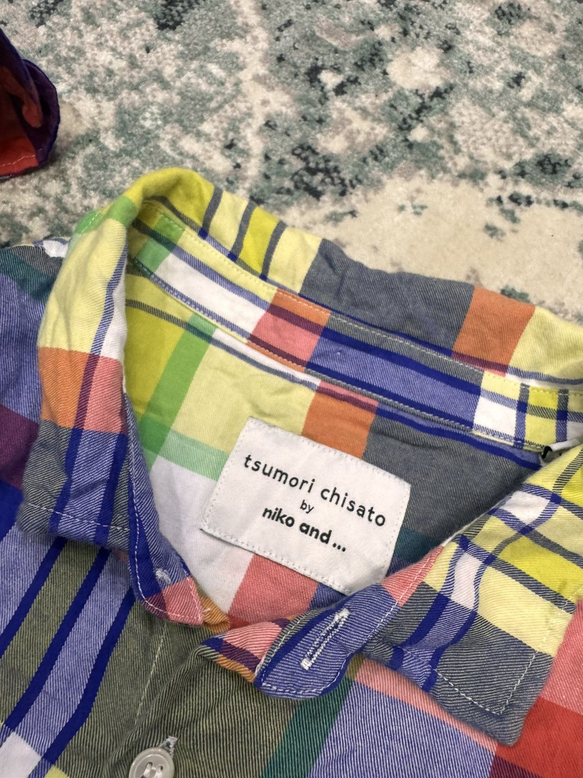 Issey Miyake × Japanese Brand × Tsumori Chisato TSUMORI CHISATO BY NIKO AND ... FLANNEL BUTTON UP SHIRT Size US M / EU 48-50 / 2 - 6 Thumbnail
