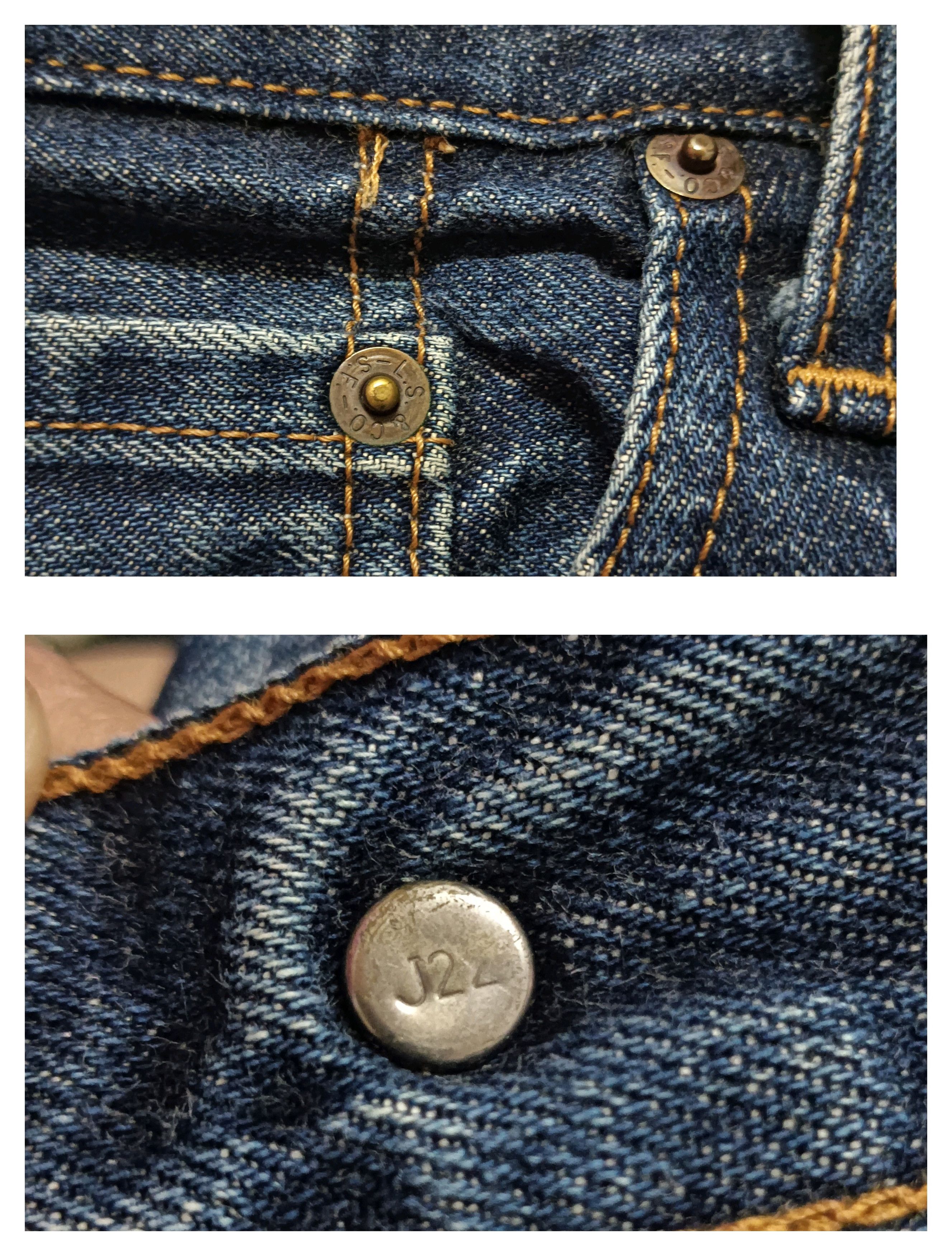Levi's Vintage Clothing Levi's 502 Vintage Selvedge Denim Size US 33 - 7 Thumbnail