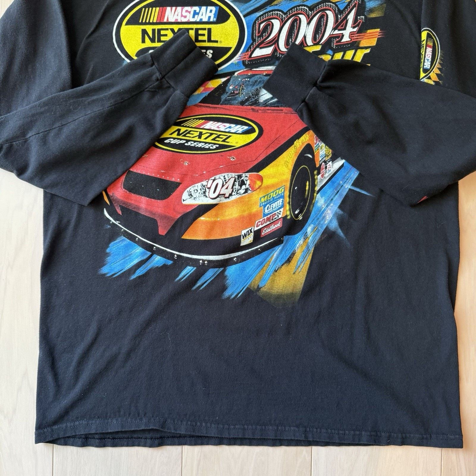 Vintage Vintage Nascar Nextel Cup Series Shirt Black Y2K Long Sleeve Size US XL / EU 56 / 4 - 5 Thumbnail