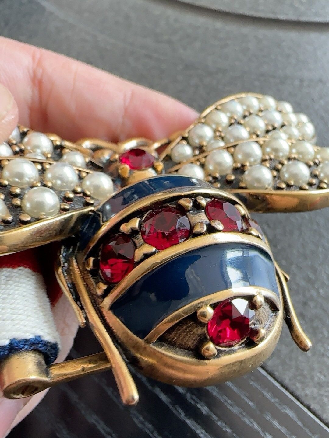 Gucci Gucci runway bee belt Size ONE SIZE - 2 Thumbnail