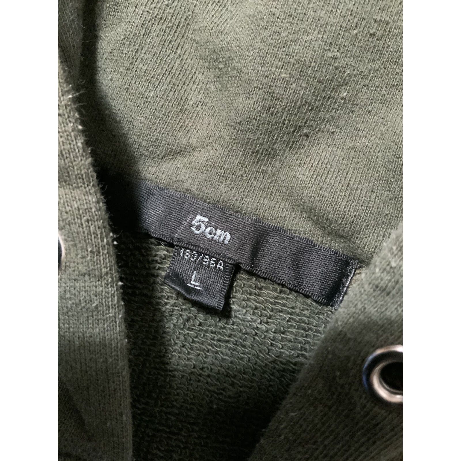 Architect VINTAGE 5CM Brutalism Architect Your Future Skull Archive Japan Patch Longline Hoodie Mens Large Green Full Zip Size US L / EU 52-54 / 3 - 6 Thumbnail