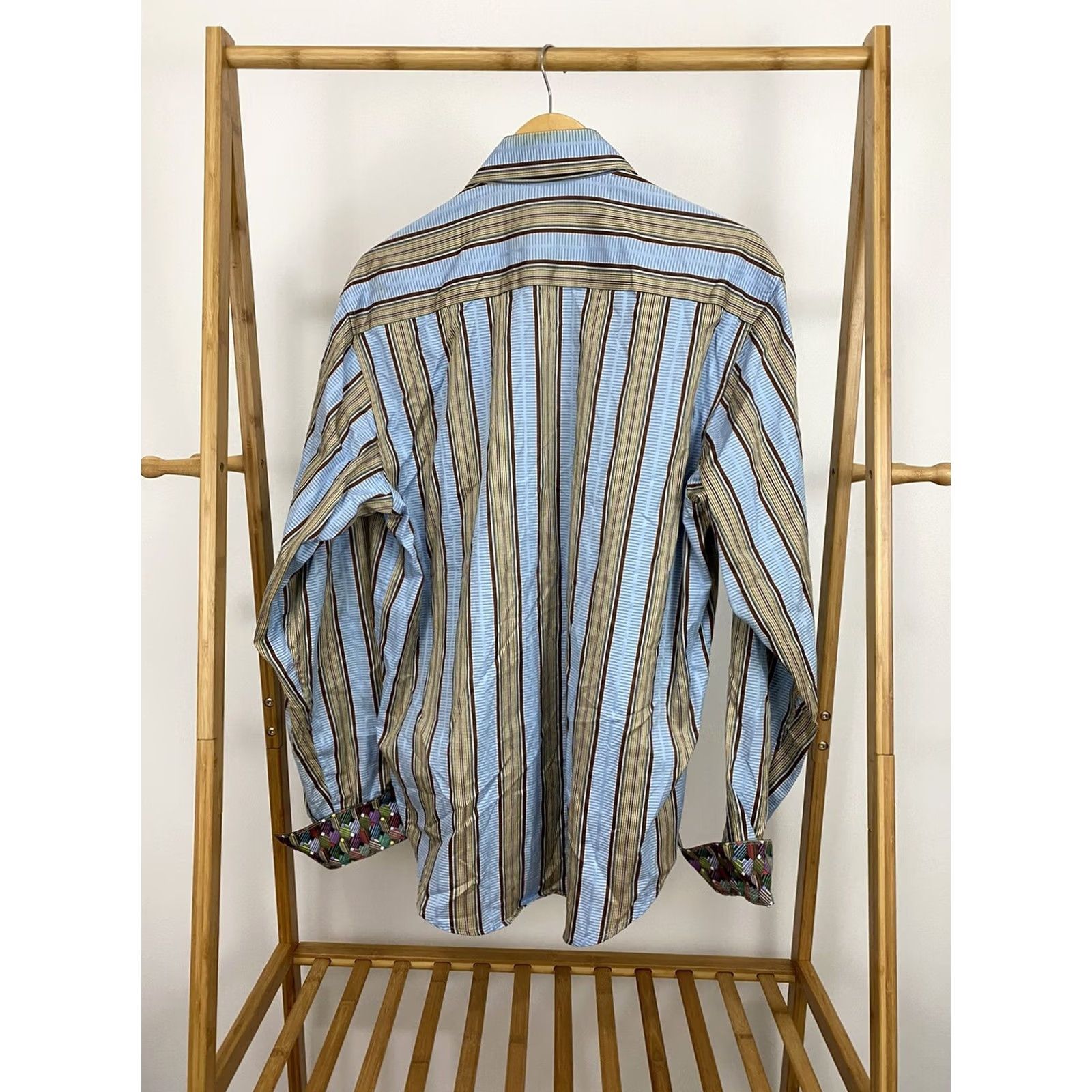 Robert Graham Robert Graham Embroidered Button Long Sleeve Shirt LT Multicolor Size US L / EU 52-54 / 3 - 2 Thumbnail