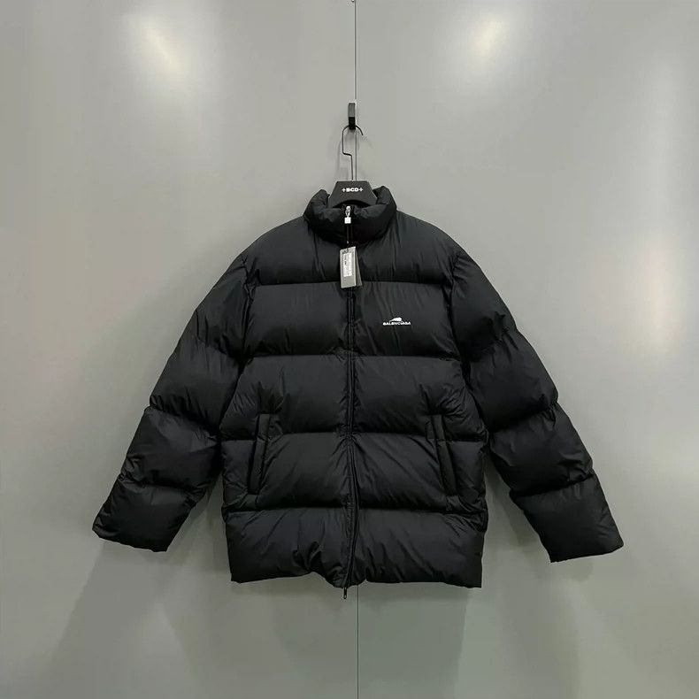 Balenciaga Balenciaga Tiger Year Series Black Logo Down Jacket Size US XS / EU 42 / 0 - 1 Thumbnail