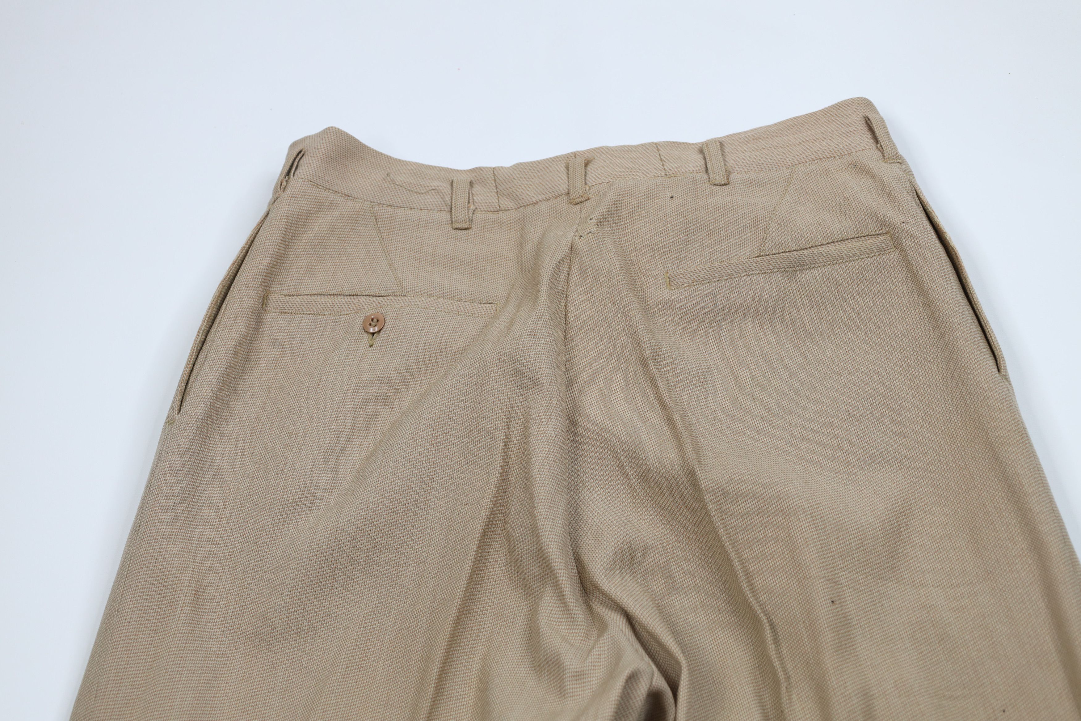 Vintage Vintage 50s Hollywood Regency High Waist Wide Leg Pants USA Size US 34 / EU 50 - 12 Thumbnail
