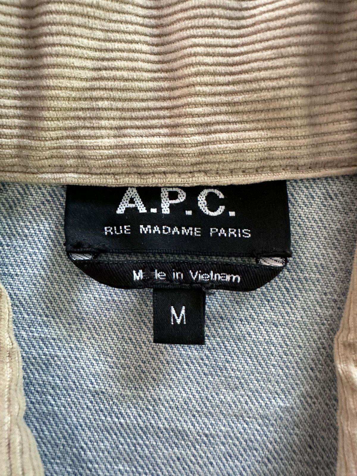 A.P.C. A.P.C. Denim Jacket Size US M / EU 48-50 / 2 - 2 Thumbnail