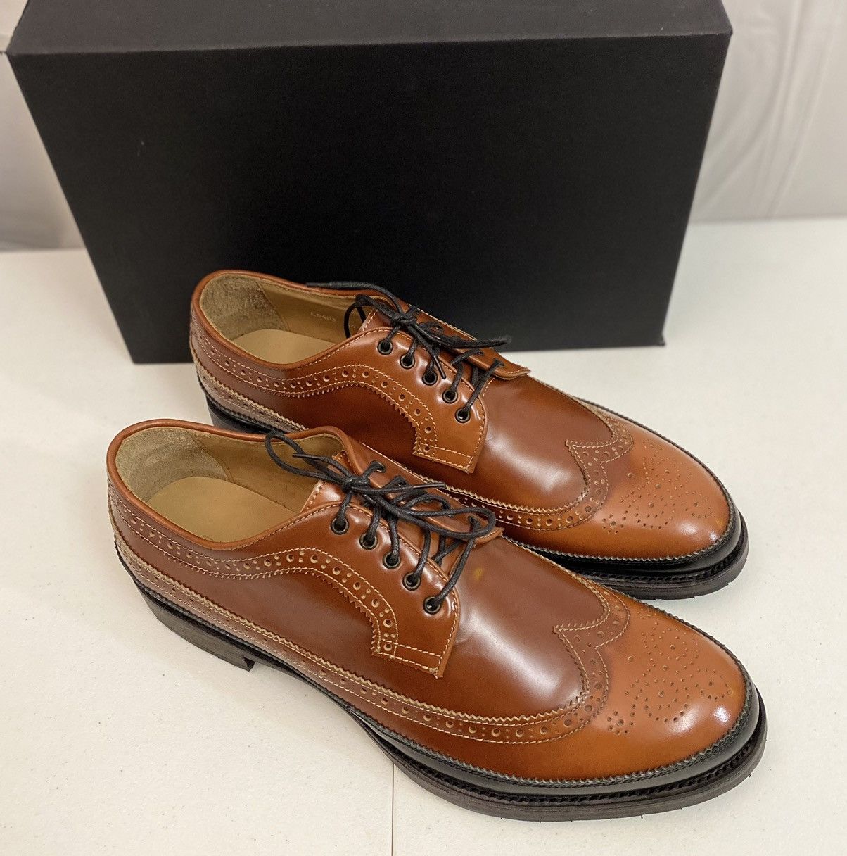 Dsquared2 Dsquared2 🇮🇹 Brown Leather Wingtip Mudguard Brogue 11 NEW Size US 11 / EU 44 - 19 Thumbnail