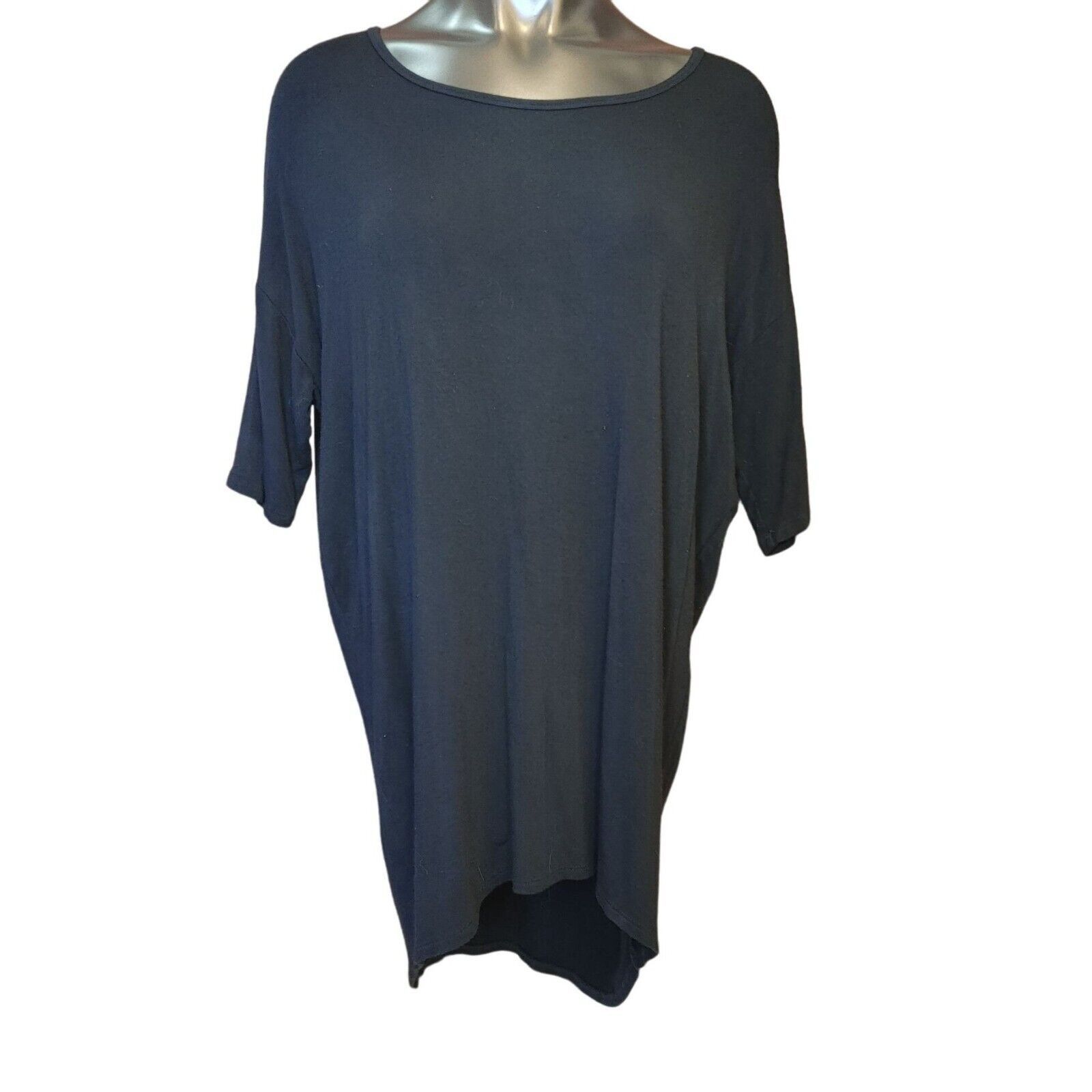 Other Lularoe Irma Black Short Sleeve Top Size S Size S / US 4 / IT 40 - 1 Thumbnail