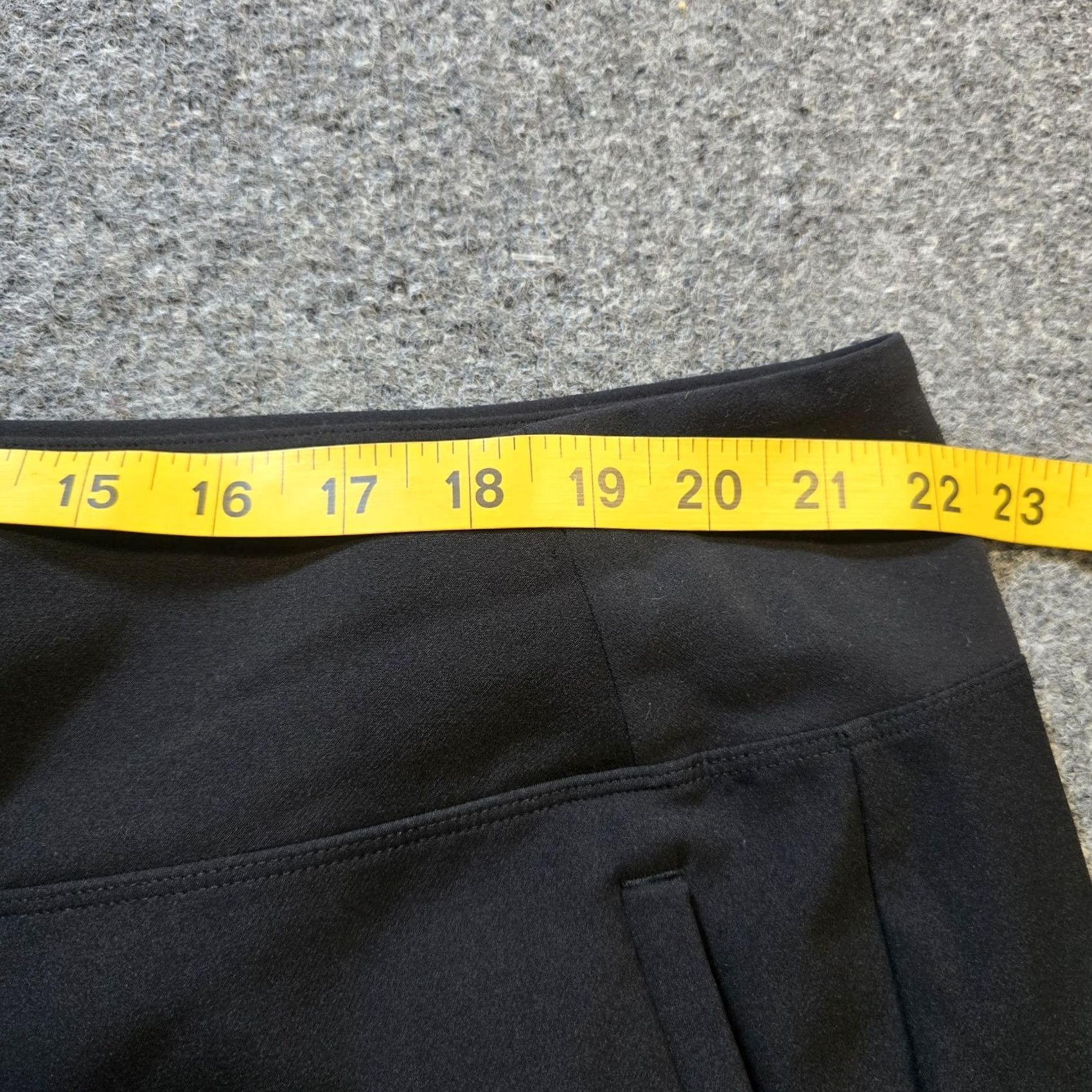 Athleta Athleta Pants Womens 22 Black Skinny Taper Pockets Lightweight Performance Casual Size 40" / US 18 - 5 Thumbnail