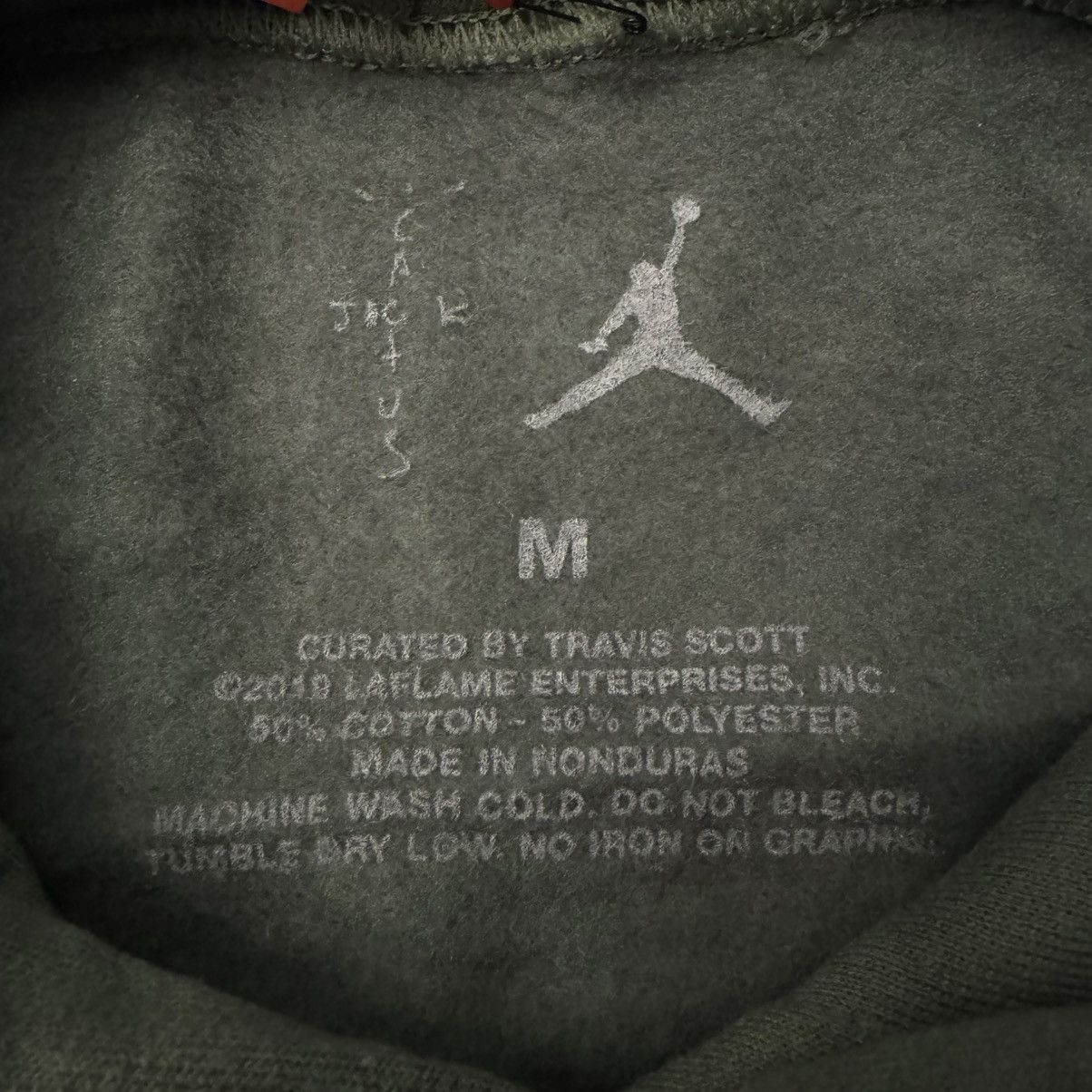Travis Scott Travis Scott Air Jordan Cactus Jack Highest Olive Hoodie Size US M / EU 48-50 / 2 - 6 Thumbnail