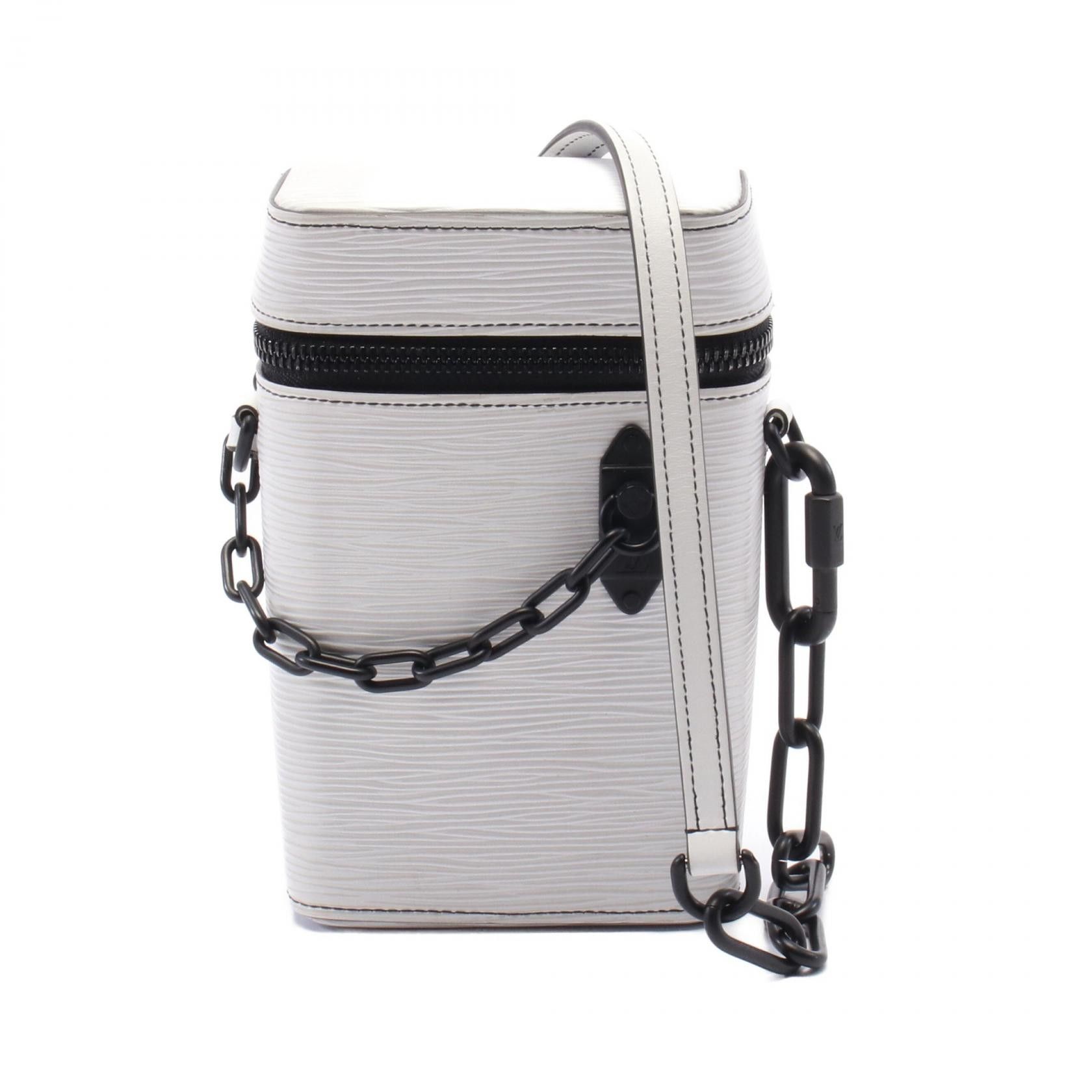 Louis Vuitton Louis Vuitton Phone Box Epi Shoulder Bag Leather Shoulder Bag M68791 in White, Women's