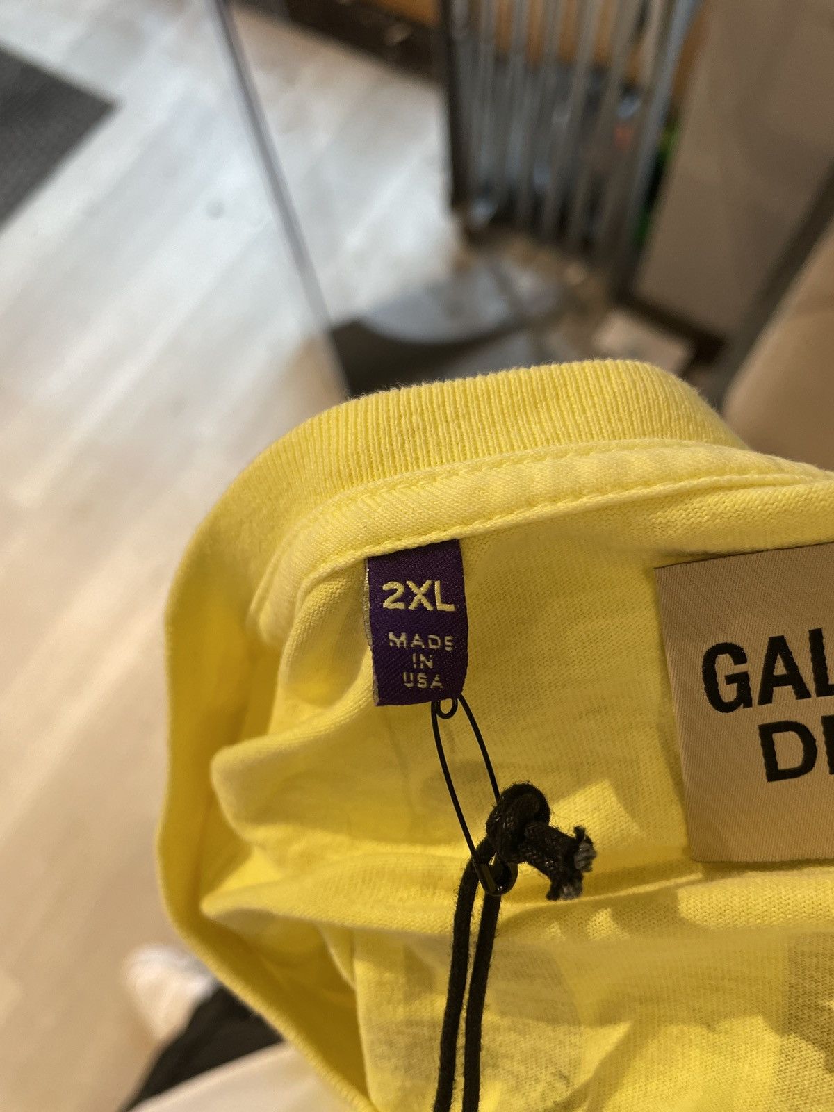 Gallery Dept. Gallery Dept. ASICS Logo T-Shirt Lime Green XXL Size US XXL / EU 58 / 5 - 4 Thumbnail