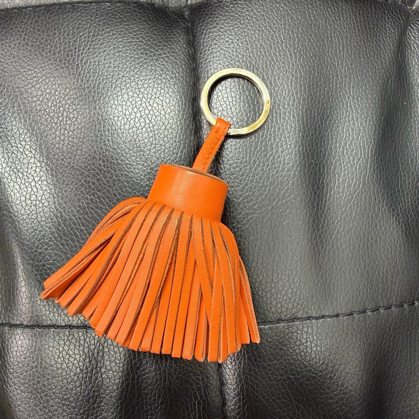 Hermes Hermes Lambskin Tassel Keychain Size ONE SIZE - 1 Thumbnail