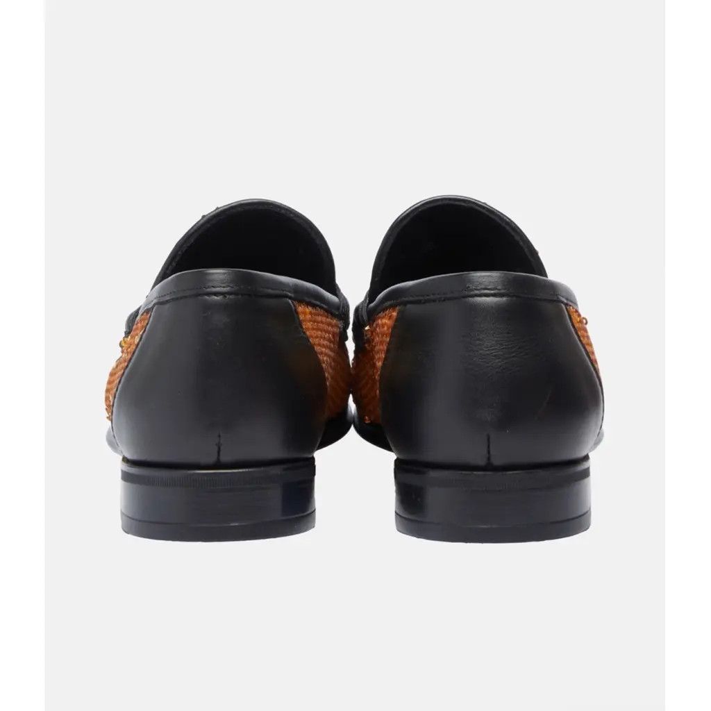 Dolce & Gabbana o1y0125 Penny Loafers in Gold/Black Size US 6.5 / EU 39-40 - 5 Thumbnail
