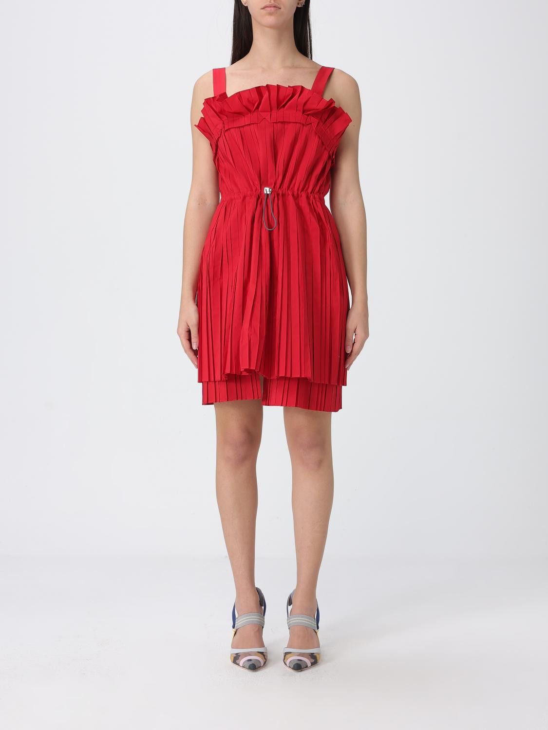 Fendi Fendi Dress Woman Red Size S / US 4 / IT 40 - 1 Thumbnail